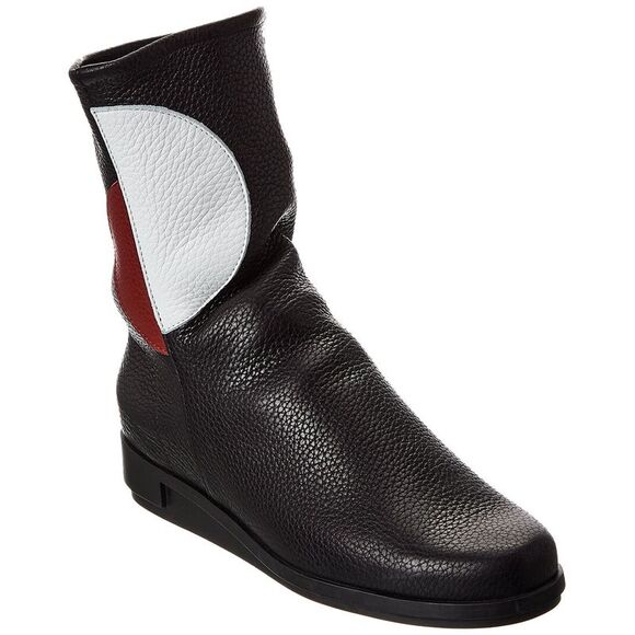 Arche Dayoon Leather Boot, Black